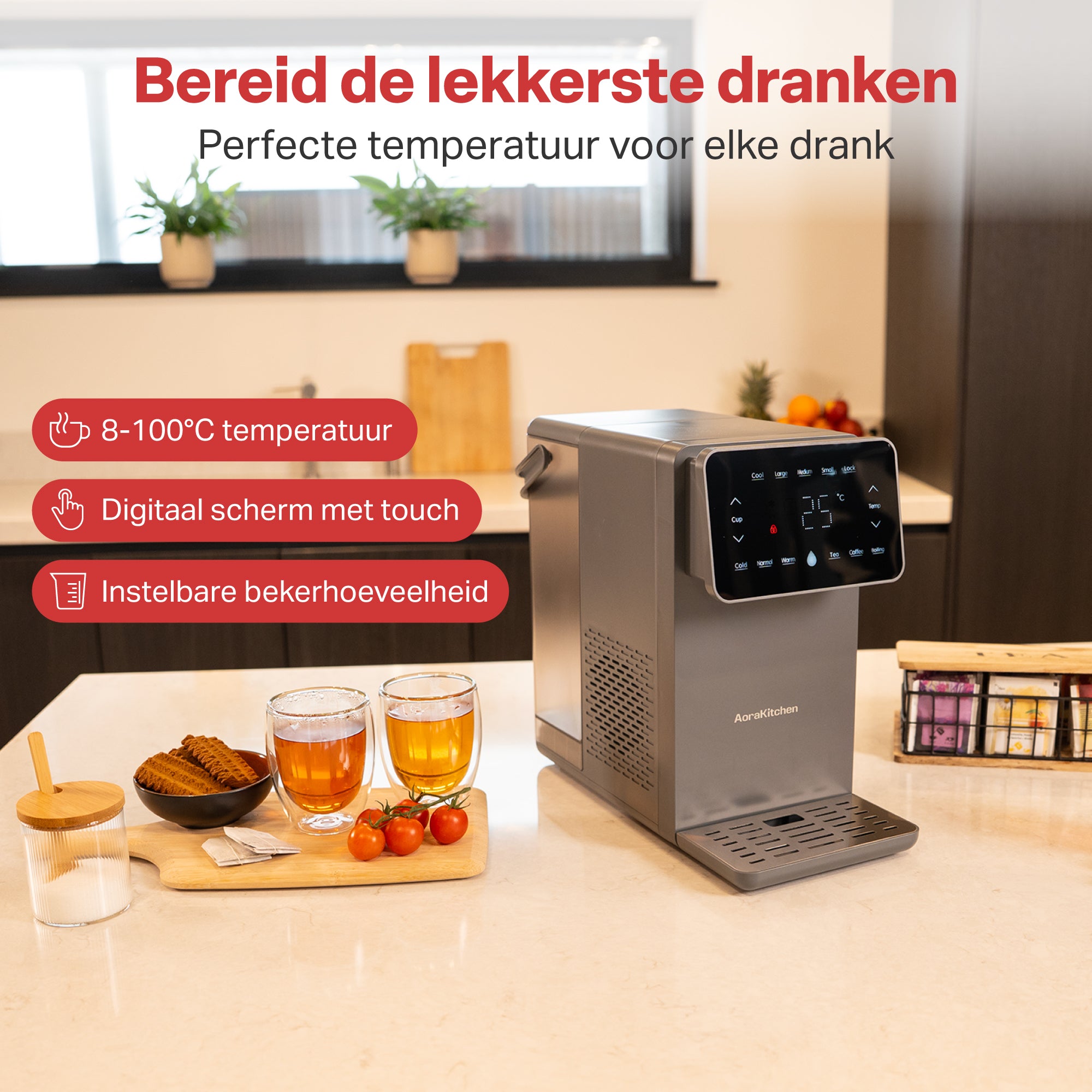 Heetwaterdispenser