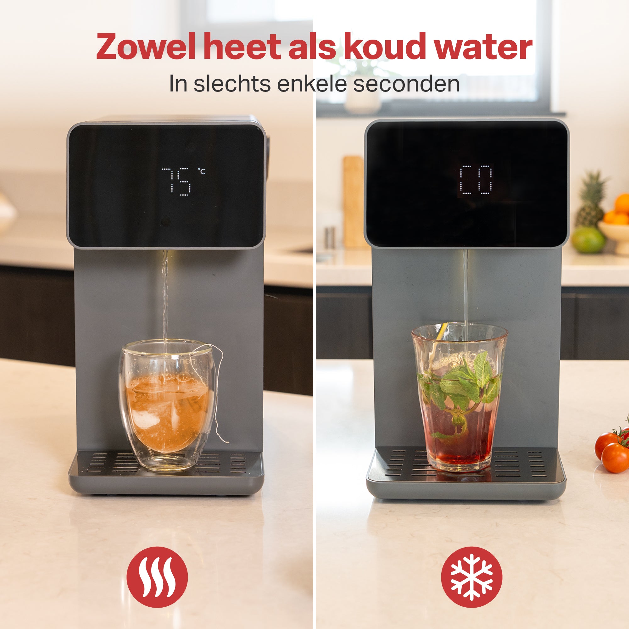 Heetwaterdispenser