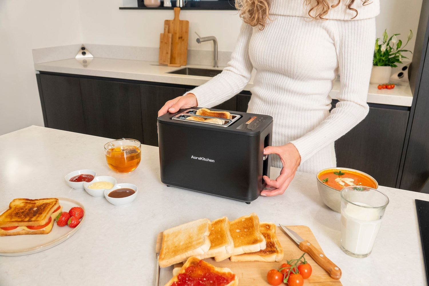 De perfecte start van je dag – met de AoraKitchen broodrooster